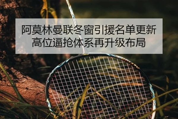 阿莫林曼联冬窗引援名单更新 高位逼抢体系再升级布局 - leyu